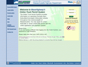 Online Permit Application System
